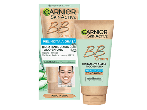 BB Cream mixta a grasa medio